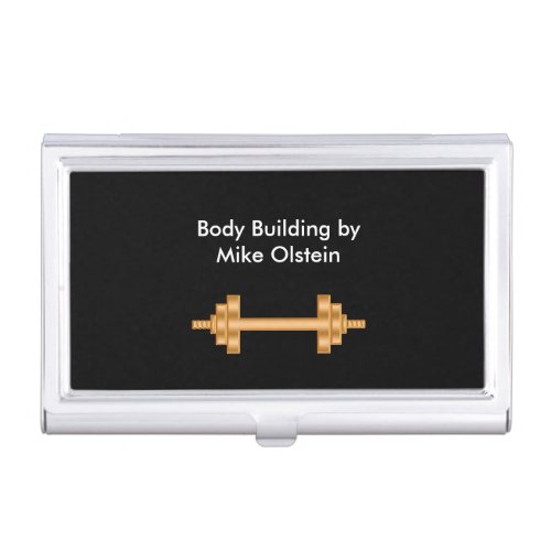 Personal Trainer Business Card Holder