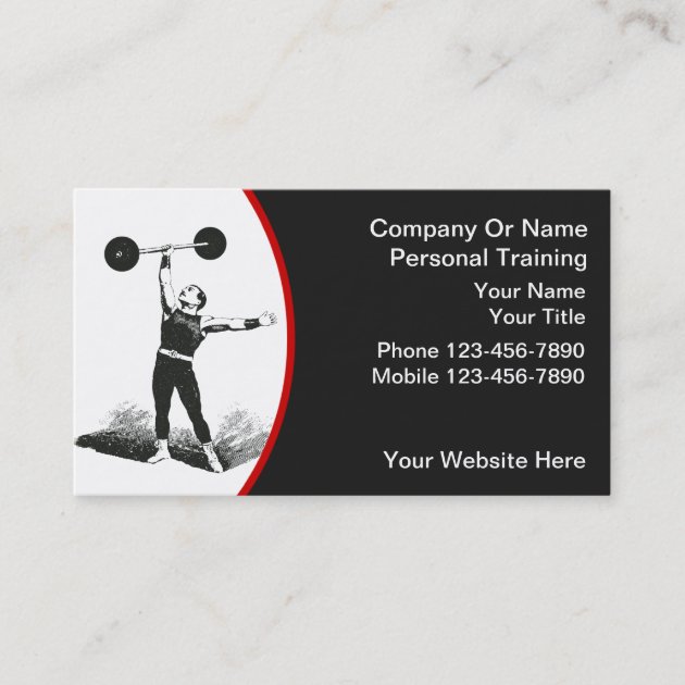 Personal Trainer Business Cards Zazzle   Personal Trainer Business Cards R224c808074e247b5b1b6a22ff8f51f10 Tcvq6 630 