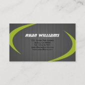 Personal Trainer - Business Cards (Back)