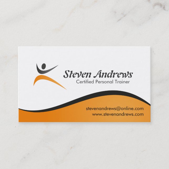 Personal Trainer - Business Cards (Front)