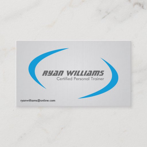 Customizable Personal Trainer - Business Cards
