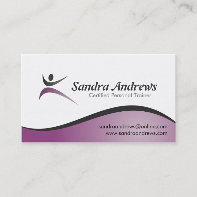 Personal Trainer - Business Cards (Front)