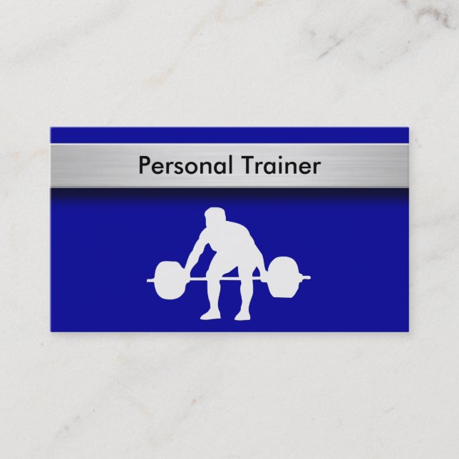 Personal Trainer Business Cards (Front)