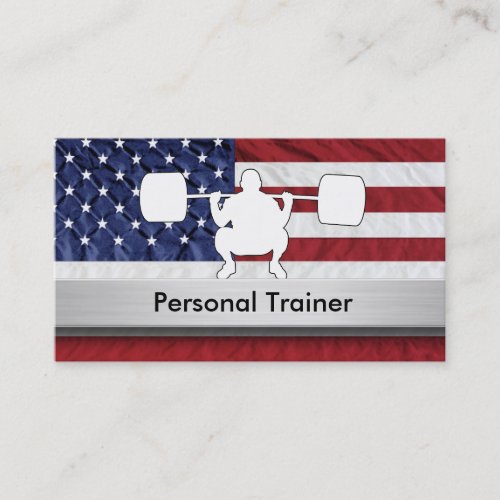 Personal Trainer Business Cards