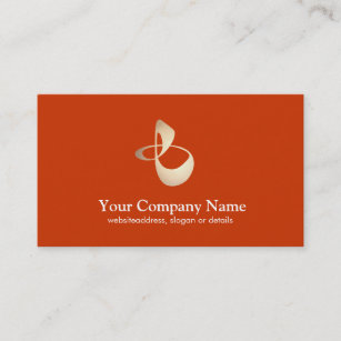 Personal Trainer Business Orange Card