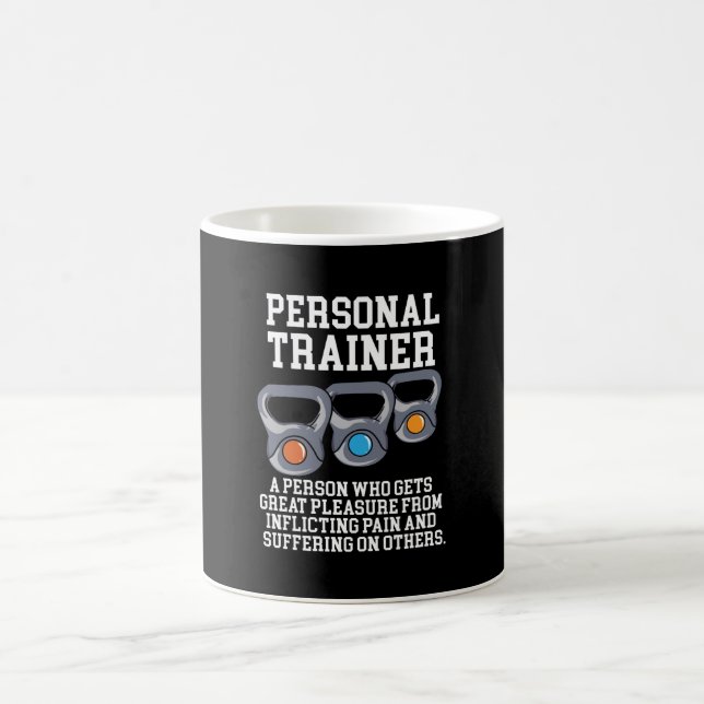 Personal Trainer Definition Coffee Mug (Center)