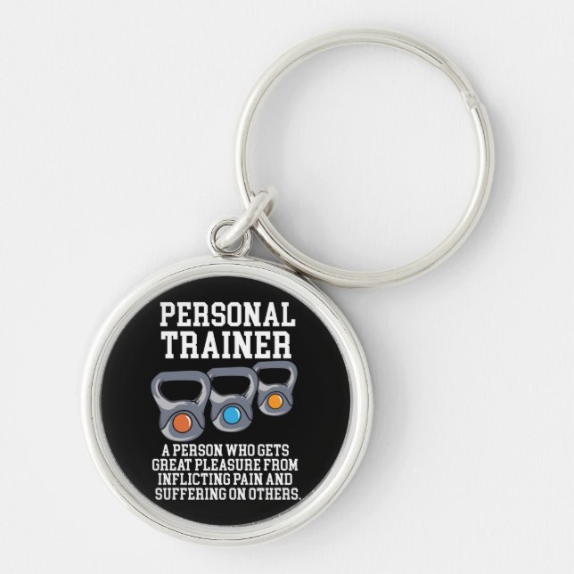 Personal Trainer Definition Keychain (Front)