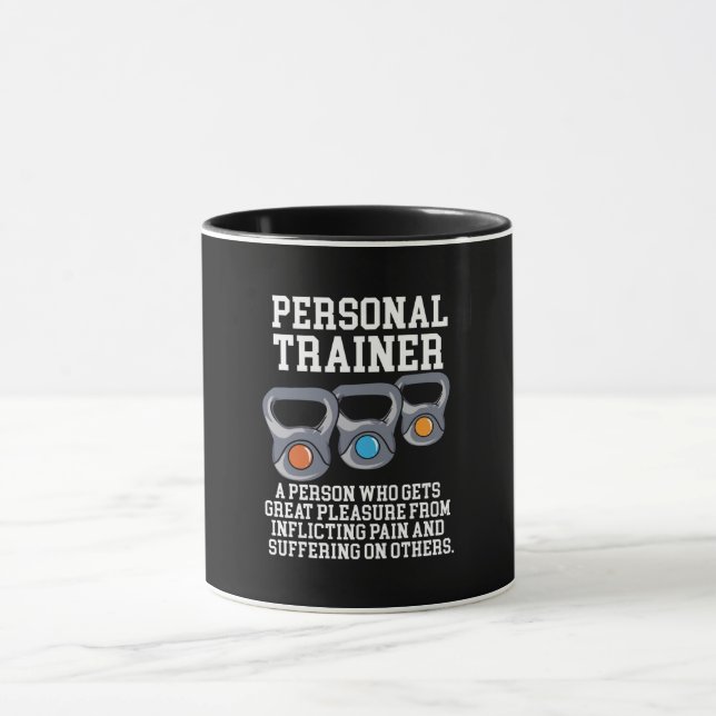 Personal Trainer Definition Mug (Center)
