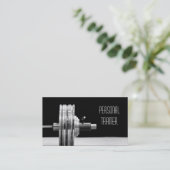 Personal Trainer, Exercise Business Card (Standing Front)