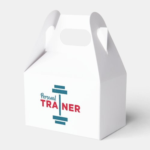 Personal Trainer Favor Boxes