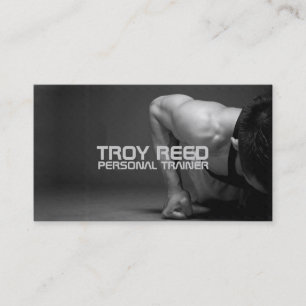 Personal Trainer, Fitness Business Card