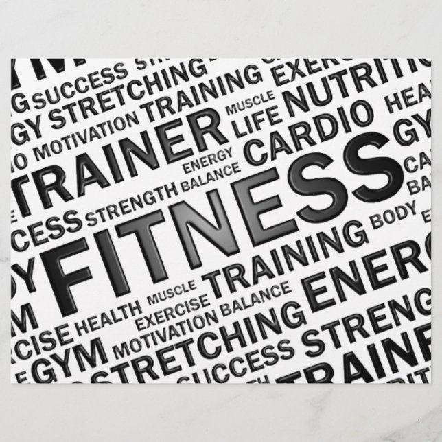 Personal Trainer & Fitness Center Flyer (Front)