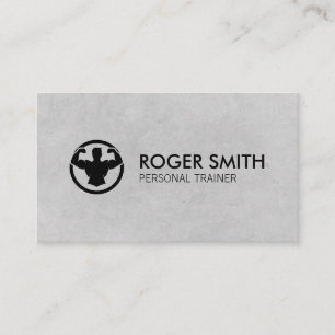 Personal Trainer   Fitness Coach Business Card