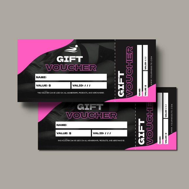 Personal Trainer Fitness Gift Voucher (Creator Uploaded)