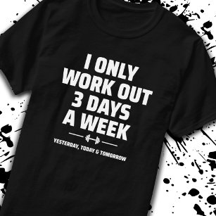 Exercise Tee Shirt - Installing Muscles Please Wait Tee - Funny Gym Shirts  - Fitness Tshirt Tshirt Funny Sarcastic Humor Comical Tee