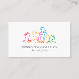 Personal Trainer Gym Business Card