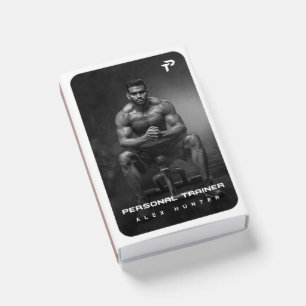 Personal Trainer Gym Fitness Personalized (2 SIDE) Matchboxes