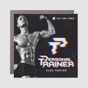 Personal Trainer Gym Fitness Personalized Car Magnet