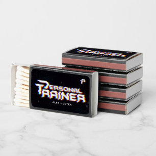 Personal Trainer Gym Fitness Personalized Matchboxes