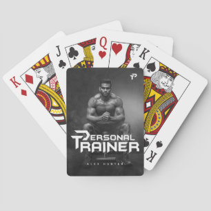 Personal Trainer Gym Fitness Personalized Poker Cards