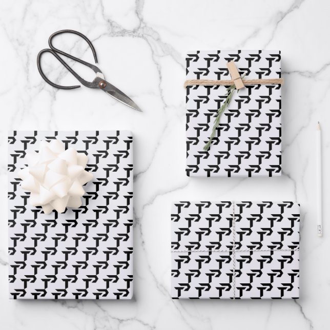 Personal Trainer Gym Fitness Personalized Wrapping Paper Sheets (Front)