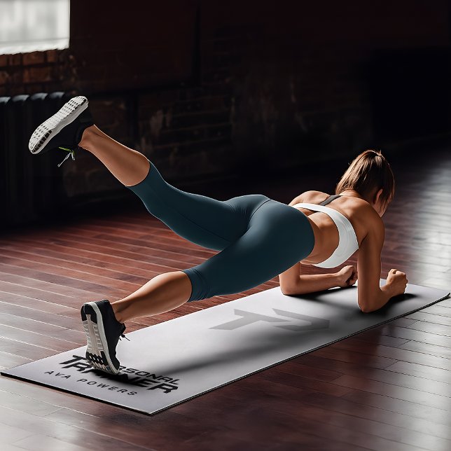 Personal Trainer Gym Fitness Personalized Yoga Mat (Creator Uploaded)