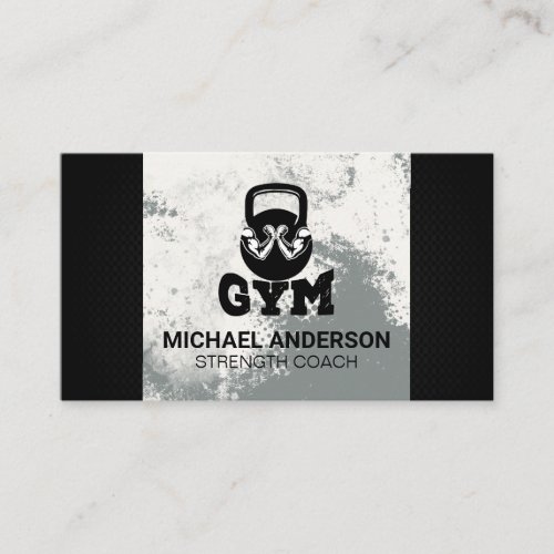 Personal Trainer | Gym | Health Fitness Business Card