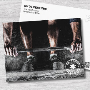 Personal Trainer Gym Postcard