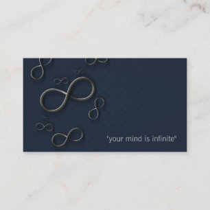 Personal Trainer   Infinity Business Card