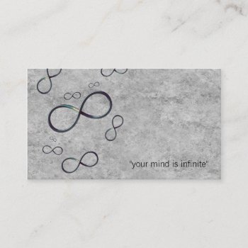 Personal Trainer | Infinity Business Card by wierka at Zazzle