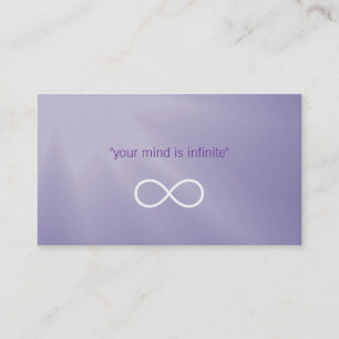 Personal Trainer   Infinity Business Card