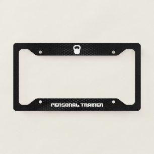 Personal Trainer Licence Plate Frame
