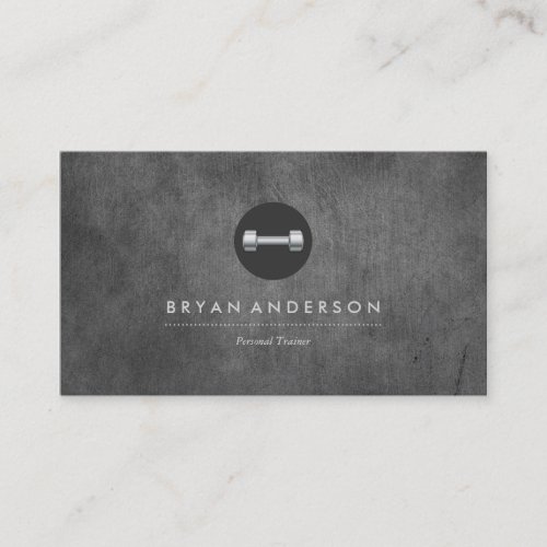 Personal Trainer Logo Business Card