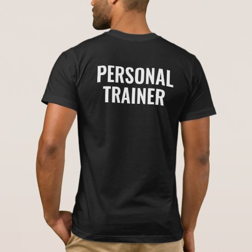 Personal Trainer Mens BellaCanvas Short Sleeve T_Shirt