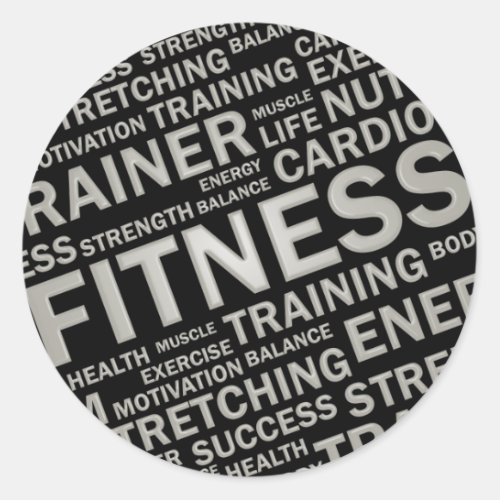 Personal Trainer or Fitness Center Sticker