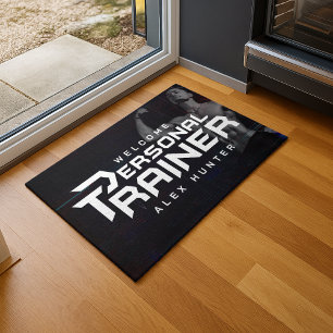 Personal Trainer Personalized Doormat