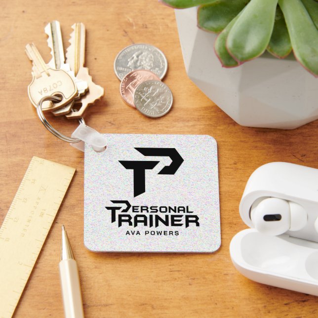 Personal Trainer Personalized Keychain (Desk)