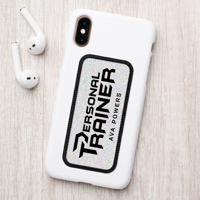 Personal Trainer Personalized Patch (On Phone Back)
