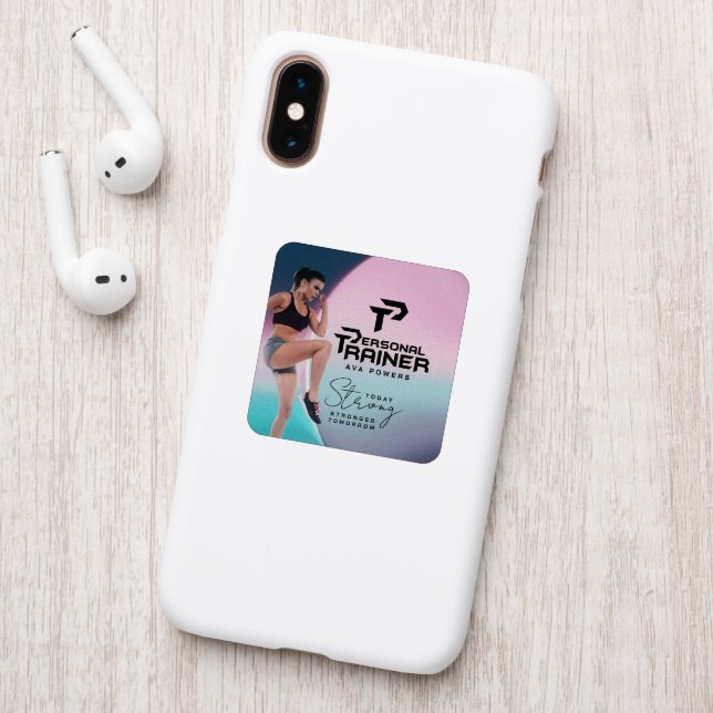 Personal Trainer Personalized Patch (On Phone Back)