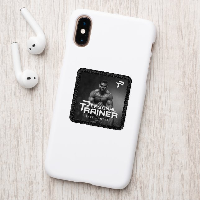 Personal Trainer Personalized Patch (On Phone Back)