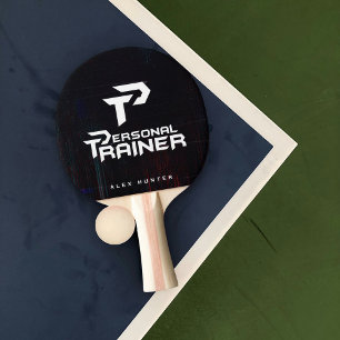 Personal Trainer Personalized Ping Pong Paddle