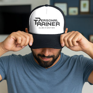 Personal Trainer Personalized Trucker Hat
