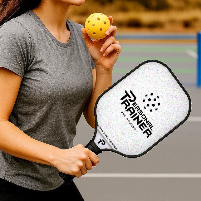 Personal Trainer Pickleball Personalized Paddle (Creator Uploaded)