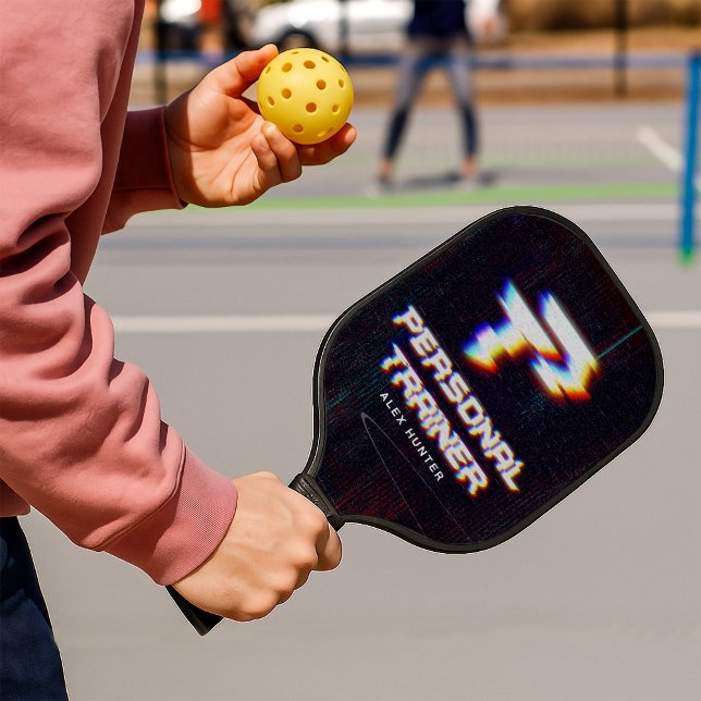 Personal Trainer Pickleball Personalized Paddle (Creator Uploaded)