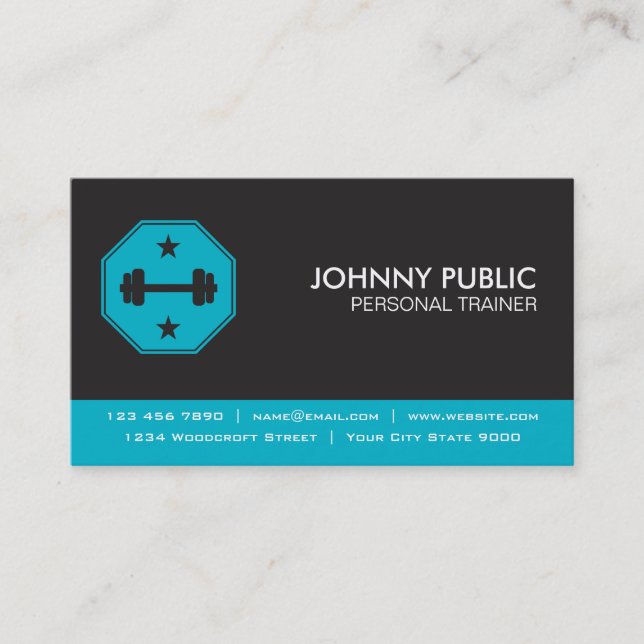Personal Trainer - Professional Cards - Any Color (Front)