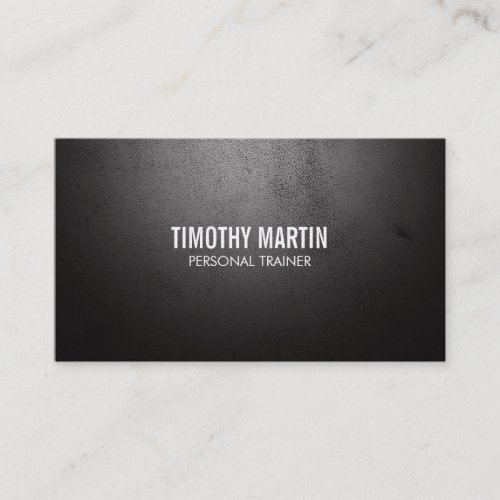 Personal Trainer Sessions Card Business Card
