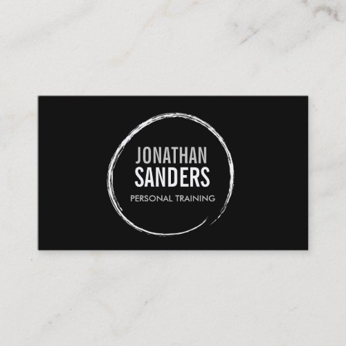 PERSONAL TRAINER SKETCH LOGO II Business Card
