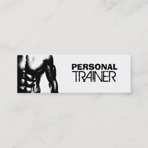 Personal Trainer Skinny Business Cards