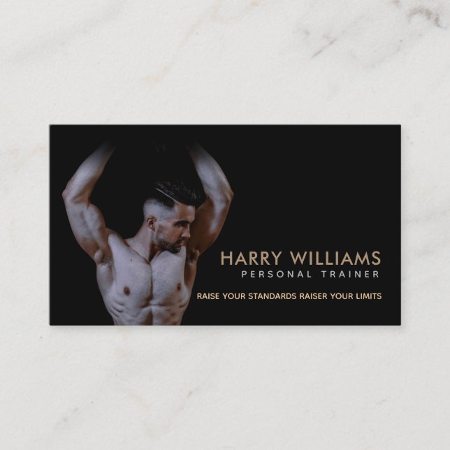 Personal Trainer Slogans Business Cards (Front)