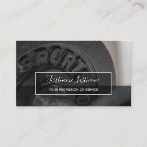 Personal training and fitness coaching experts business card